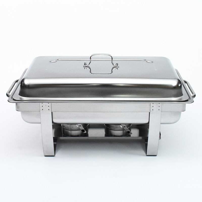 Hot sale durable 11L Stainless steel chafing dish hotel restaurant alcoholl buffet food warmer set