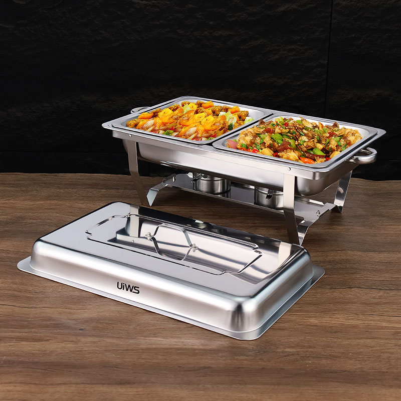 11L Folding type chafing dish