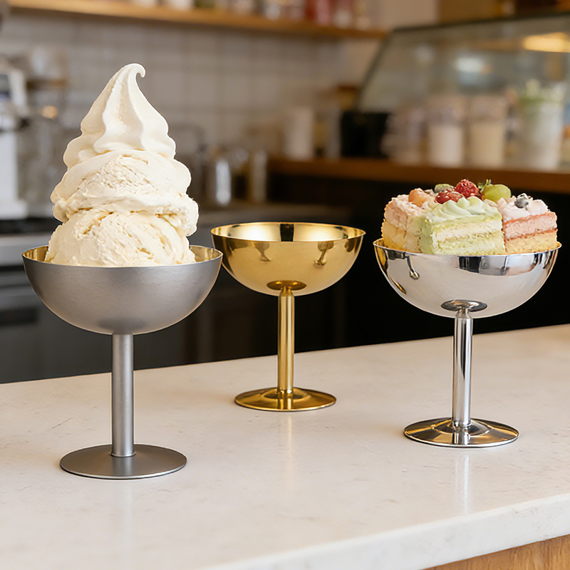 304 Stainless steel ice cream pudding cup