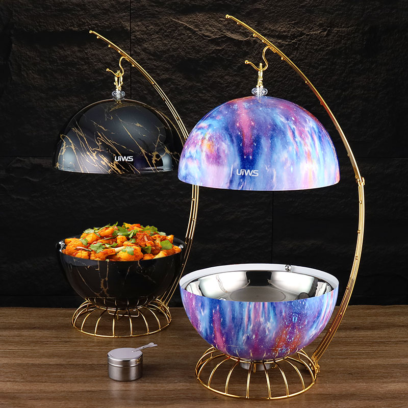 Globe-Shaped chafing dish (Glossy)