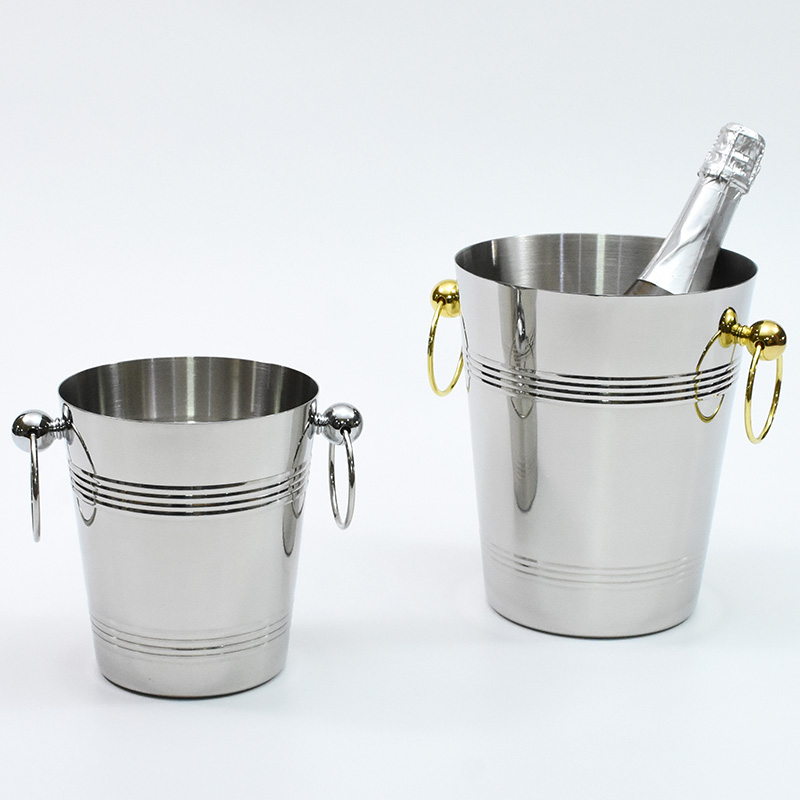 High quality stainless steel ice bucket champagne bucket for party bar hotel