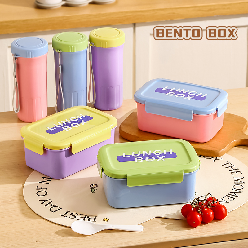 Cartoon bento box
