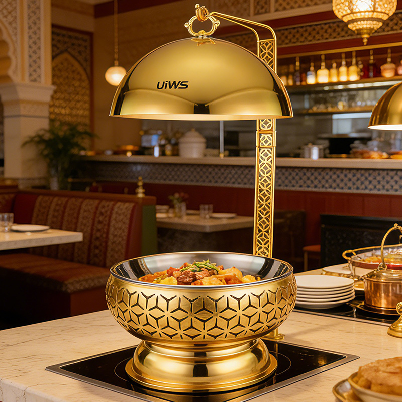 Y-shaped hanging dish chafing dish