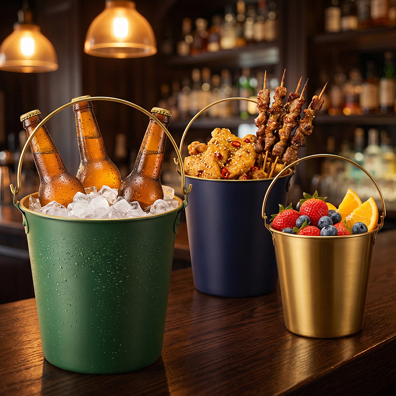 304 Stainless Steel Mini Ice Bucket