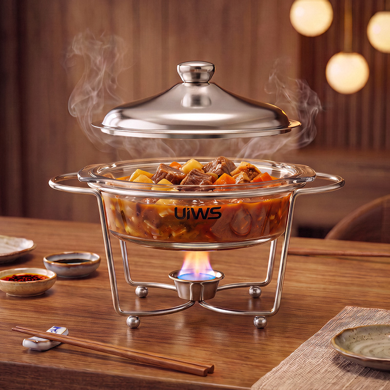 Round chafing dish