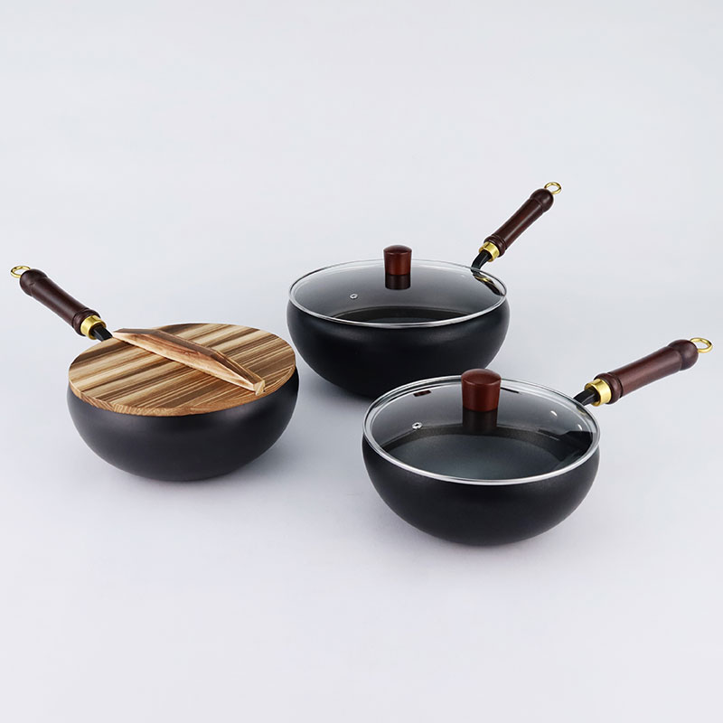 Refined iron big belly pot