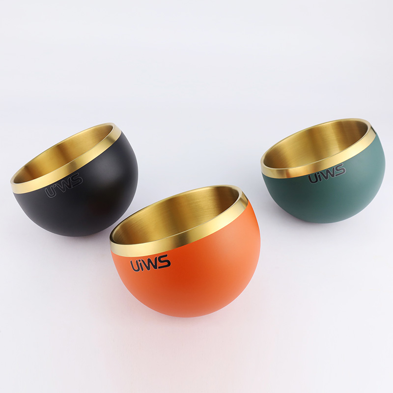 201 stainless steel slanted bowl