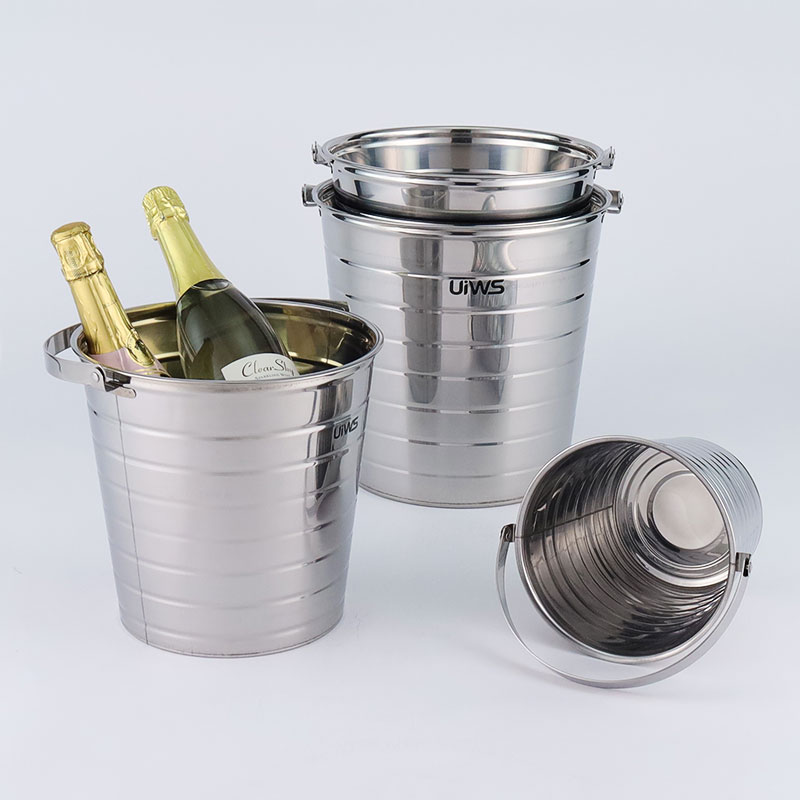 Seven-line ice bucket